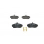 0 986 424 566 BOSCH Комплект гальмівних колодок дисковий гальм