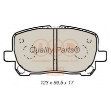 704-17083P IAP QUALITY PARTS Комплект гальмівних колодок дисковий гальм