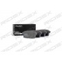 402B0636 RIDEX Комплект гальмівних колодок дисковий гальм