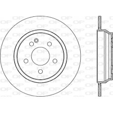 BDA2040.10 OPEN PARTS Гальмівний диск