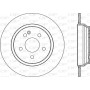 BDA2040.10 OPEN PARTS Гальмівний диск