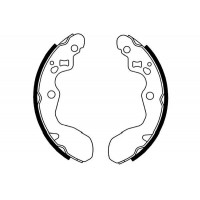 KBS-8921 KAVO PARTS Комплект гальмівних колодок