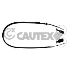 028325 CAUTEX Тросик, cтояночный тормоз
