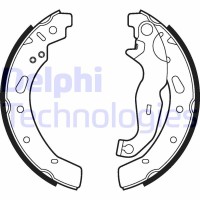 LS2028 DELPHI Комплект гальмівних колодок