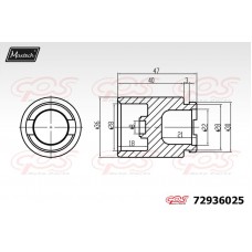 72936025 MAXTECH Поршень корпус скоби гальма