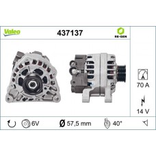 437137 VALEO Генератор