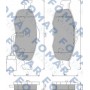 FO 493081 FOMAR Friction Комплект гальмівних колодок дисковий гальм