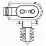 AB-US036 MOBILETRON Датчик частота обертання колеса