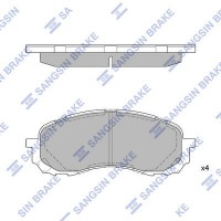 SP1629 Hi-Q Комплект гальмівних колодок дисковий гальм