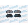 5SP007 SAMKO Комплект гальмівних колодок дисковий гальм