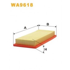 WA9618 WIX FILTERS Повітряний фільтр