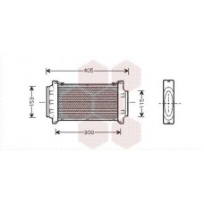 06004262 VAN WEZEL Интеркулер