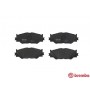 P 83 074 BREMBO Комплект гальмівних колодок дисковий гальм