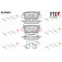 BL2688A1 FTE Комплект гальмівних колодок дисковий гальм