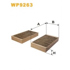 WP9263 WIX FILTERS Фільтр повітря у внутрішньому просторі