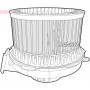 DEA21010 DENSO Вентилятор салону