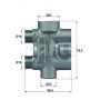 TO 9 75 MAHLE Термостат масляного охолодження