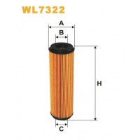 WL7322 WIX FILTERS Масляний фільтр