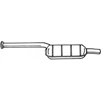 35413 SIGAM Середній глушник вихлопних газів