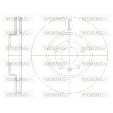 D61793.10 WOKING Гальмівний диск
