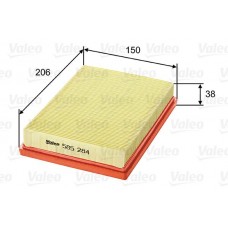 585284 VALEO Повітряний фільтр