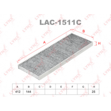 LAC-1511C LYNXauto Фільтр повітря у внутрішньому просторі