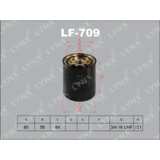 LF-709 LYNXauto Паливний фільтр