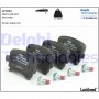 LP1824 DELPHI Комплект гальмівних колодок дисковий гальм