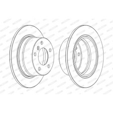 DDF1028C FERODO Гальмівний диск