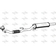 P5559 FENNO Предглушник вихлопних газів