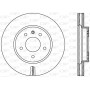 BDR2417.20 OPEN PARTS Гальмівний диск