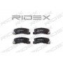 402B0416 RIDEX Комплект гальмівних колодок дисковий гальм
