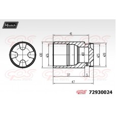 72930024 MAXTECH Поршень корпус скоби гальма