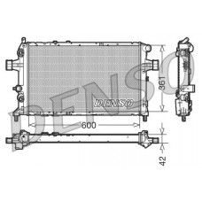 DRM20016 DENSO Радіатор охолодження двигуна