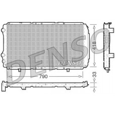 DRM09076 DENSO Радіатор охолодження двигуна