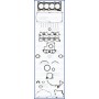 WG1164660 WILMINK GROUP Комплект прокладок двигун