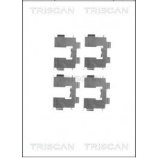 8105 431627 TRISCAN Комплектуючі колодки дискового гальма