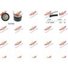 04.5351 AUTOKIT Комплект ременя ГРМ
