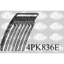 4PK836E SASIC Поліклиновий ремінь