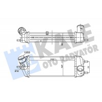352805 KALE OTO RADYATÖR Интеркулер