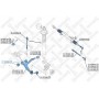 77-00166-SX STELLOX Підвіска важіль незалежної підвіски колеса