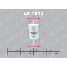 LF-1612 LYNXauto Паливний фільтр