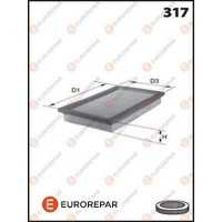 E147234 EUROREPAR Повітряний фільтр