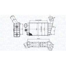 Интеркулер MAGNETI MARELLI 351319204460