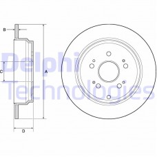 BG4694C DELPHI Гальмівний диск