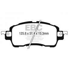 DPX2275 EBC Brakes Комплект гальмівних колодок дисковий гальм
