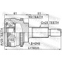 0710-RS413A43 FEBEST Шарнирный комплект, Привідний вал