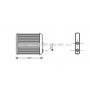 OL6259 AVA QUALITY COOLING Теплообмінник обігрів салону