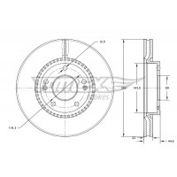 TX 73-30 TOMEX Brakes Гальмівний диск