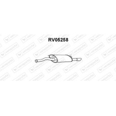 RV05258 VENEPORTE Глушник вихлопних газів кінцевий